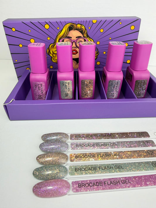 Brocade Flash Gel Collection