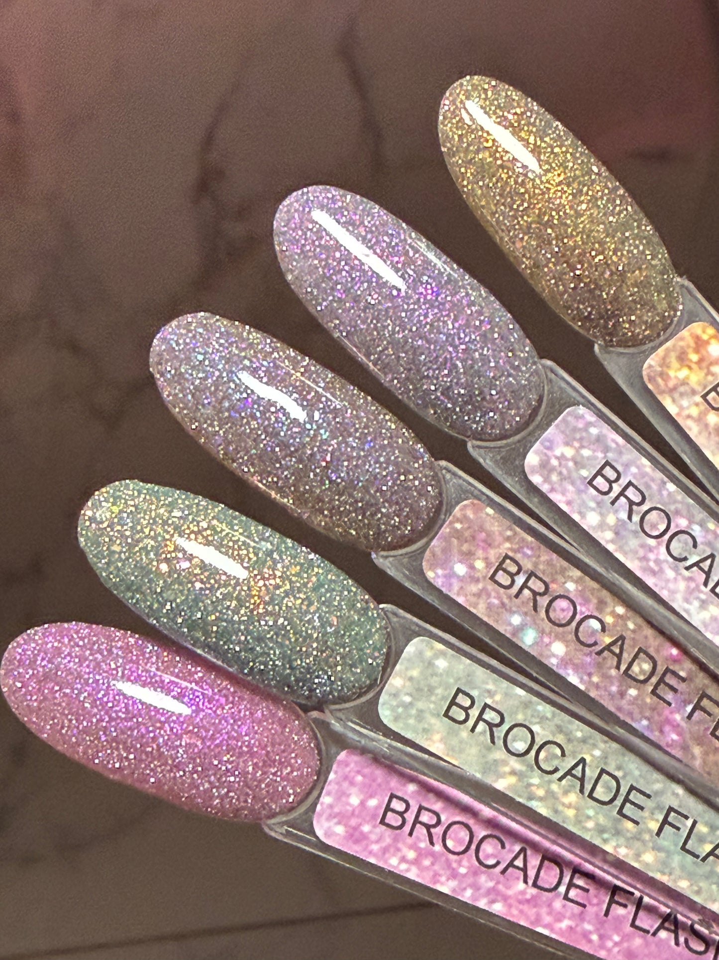 Brocade Flash Gel Collection